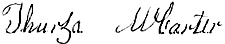 Signature of Thurza McCarter